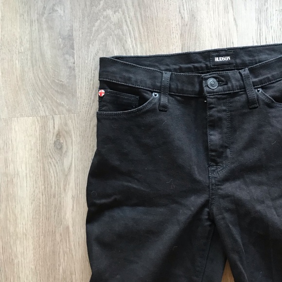 Hudson Denim Natalie Skinny Jeans in Black Women’s Sz. 28 - Picture 3 of 10